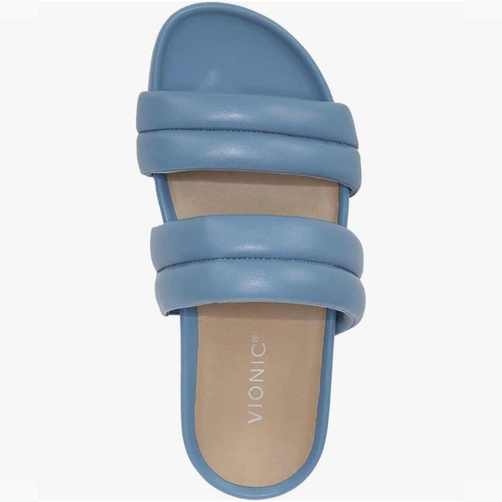 Vionic Women's Safari Mayla Slide Sandal ~BLUE ~SIZE 6 **NEW - Picture 3 of 10